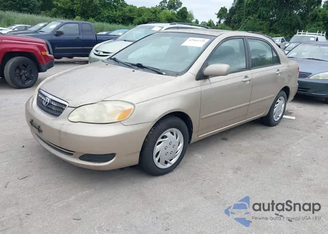 2006 Toyota Corolla Le z USA, uszkodzony, nr VIN 2T1BR32E26C670804